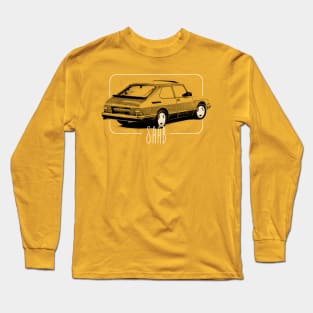 Saab 900 Retro Design Long Sleeve T-Shirt